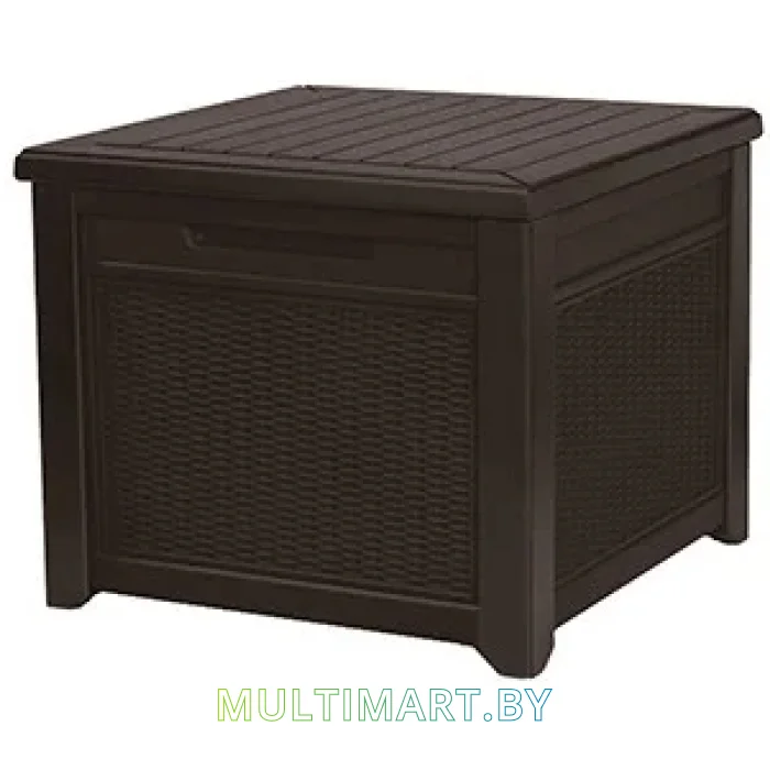 Сундук Keter Cube Rattan 208L 237779 (коричневый)